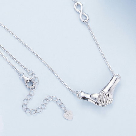 Colier argint tinere de mana cu infinit [5]