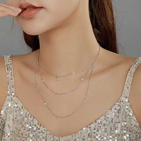 Colier argint triplu [1]