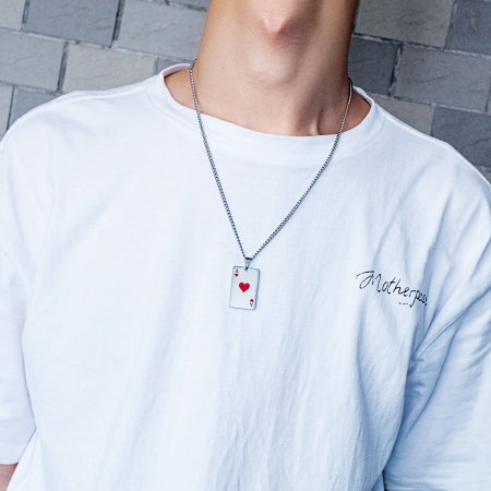 Colier inox As de Pica 63 cm [6]