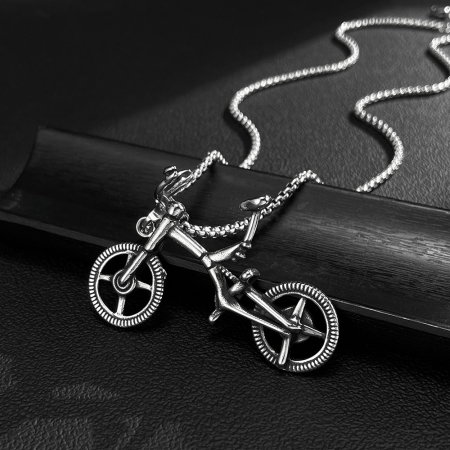 Colier inox Bicicletă BMX – Simbol al Libertății și Energiei [4]