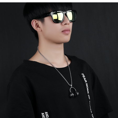 Colier inox casti audio 60 cm [8]