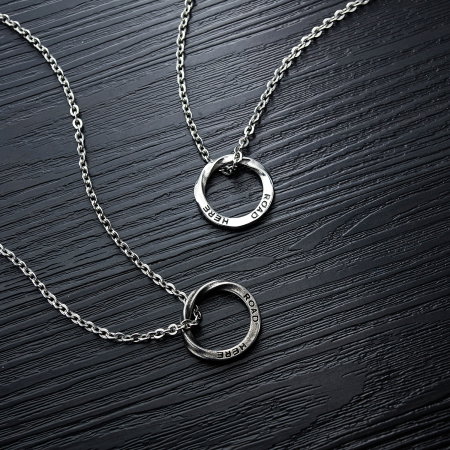 Colier inox Cercul Destinului – Simbol al Timpului și Echilibrului [9]