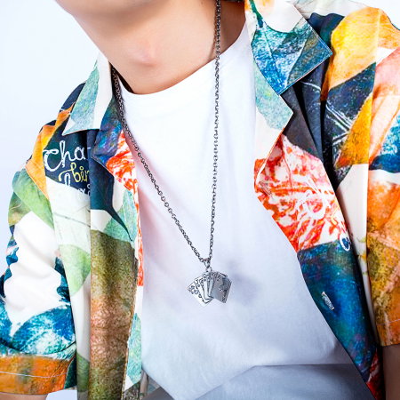 Colier inox Chinta Roiala 55 cm [10]