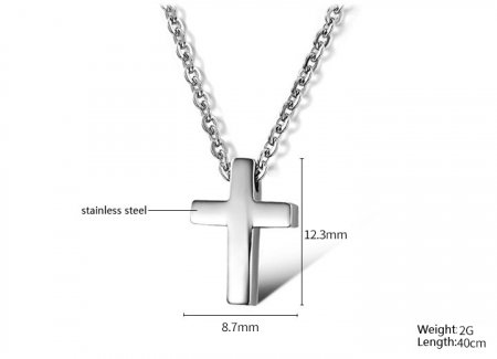 Colier inox cruce [4]