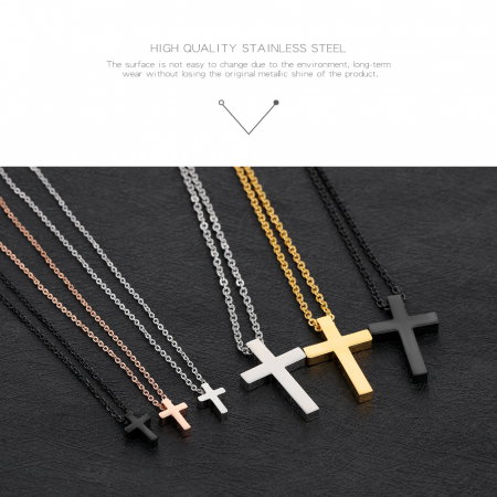 Colier inox cruce [10]