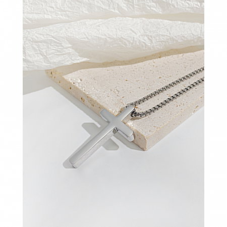 Colier inox cruce [3]