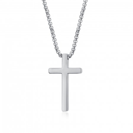 Colier inox cruce [0]