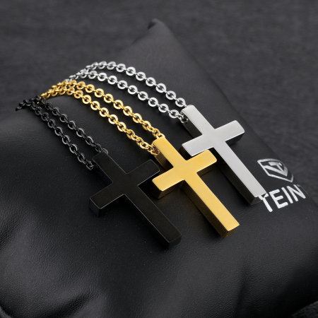 Colier inox cruce [3]