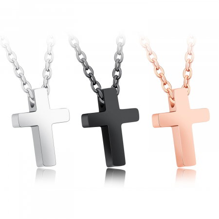 Colier inox cruce [10]