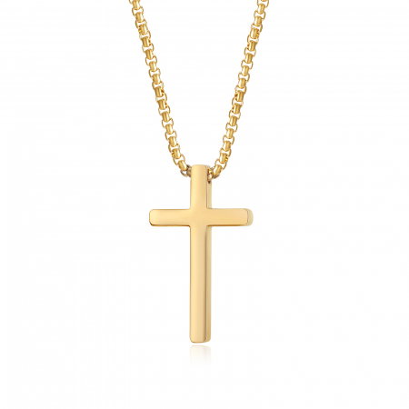 Colier inox cruce [0]