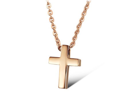 Colier inox cruce [6]