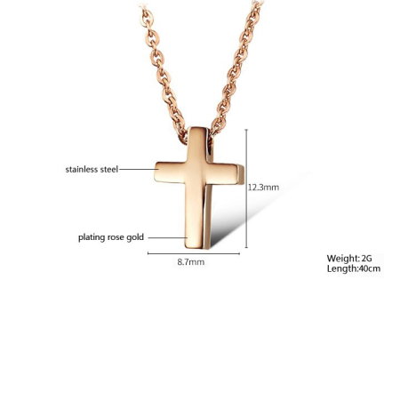 Colier inox cruce [4]