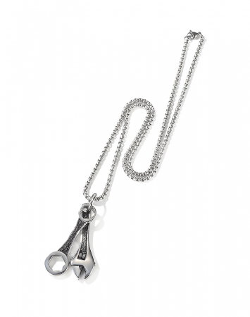 Colier inox cu chei 55 cm [13]