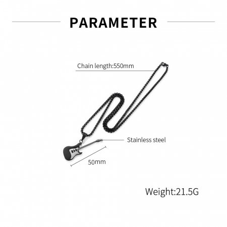 Colier inox cu Chitara [5]