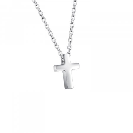 Colier inox cu cruce