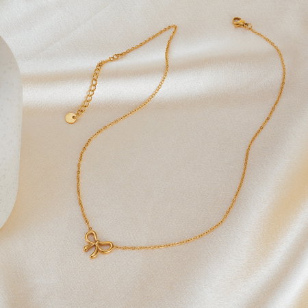 Colier inox cu fundita [11]