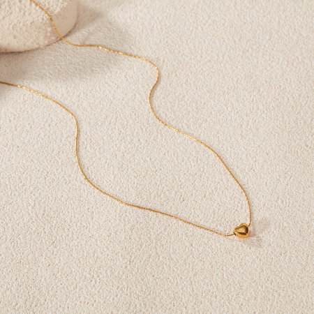 Colier inox cu inimioara [2]