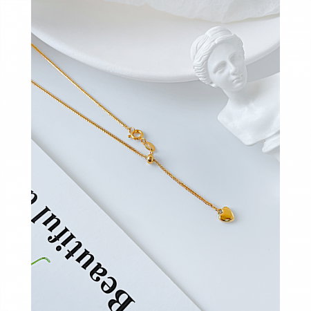 Colier inox cu inimioara [4]