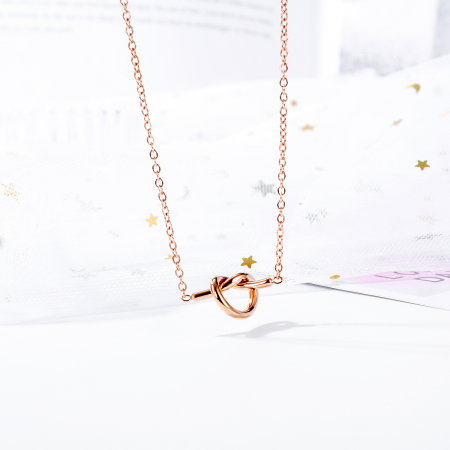 Colier inox cu nod [2]