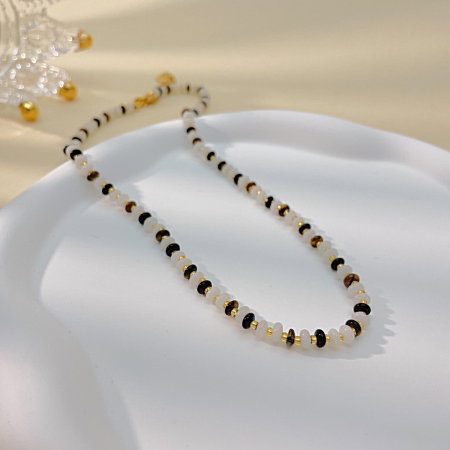 Colier inox cu pietre semipretioase [11]