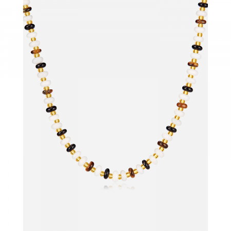 Colier inox cu pietre semipretioase [9]