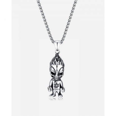 Colier inox extraterestru 70 cm [14]