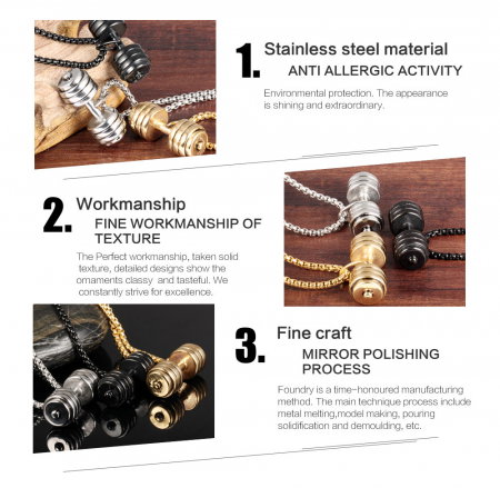 Colier inox gantera 60 cm [4]