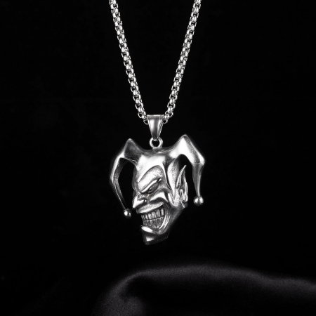 Colier inox Joker diabolic 55 cm [1]