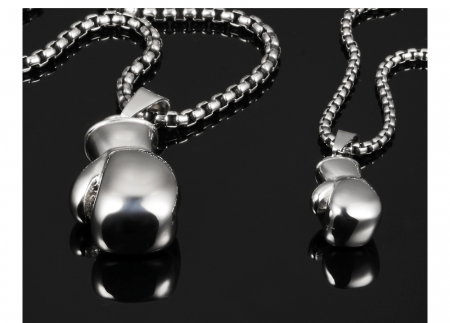 Colier inox manusa de box 60 cm [7]