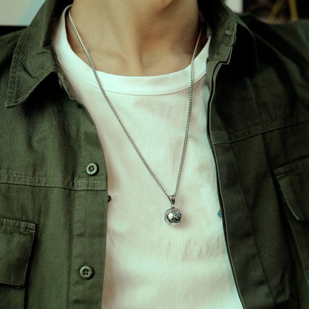 Colier inox minge basket Kobe Bryant 63 cm [5]