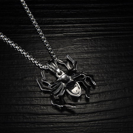 Colier inox Păianjen Protector – Simbol al Păcii și Răbdării [4]