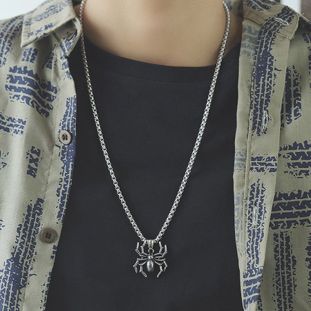Colier inox Păianjen Protector – Simbol al Păcii și Răbdării [1]