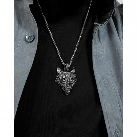 Colier inox pantera 70 cm [8]