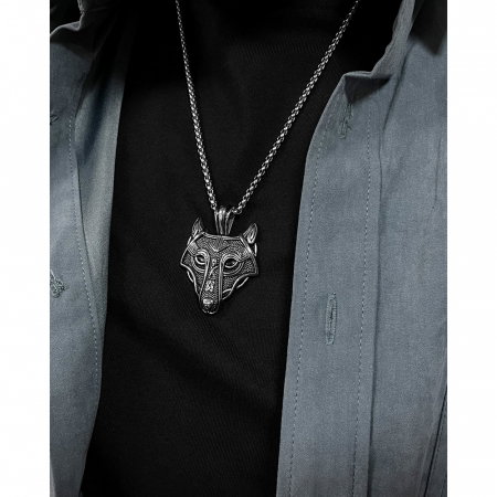 Colier inox pantera 70 cm [14]
