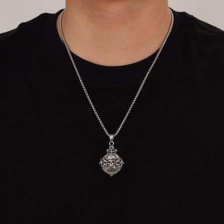 Colier inox Pirat cu Ancoră – Simbol al Libertății și Aventurii [12]