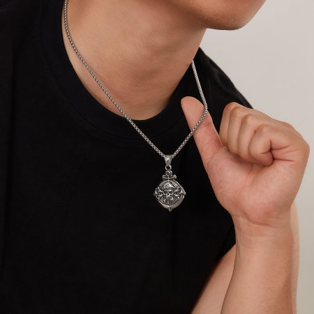 Colier inox Pirat cu Ancoră – Simbol al Libertății și Aventurii [9]