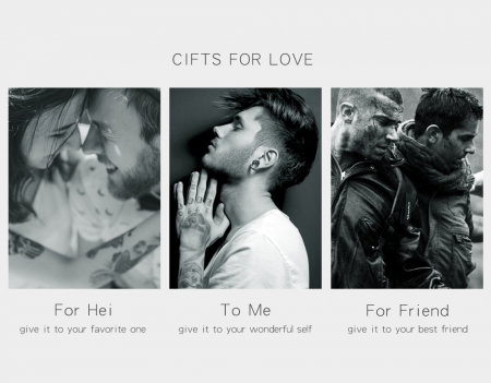 Colier inox pistol mitraliera 60 cm [5]