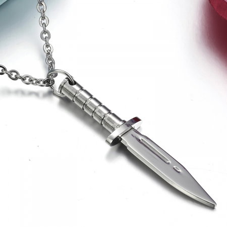 Colier inox pumnal 55 cm [1]