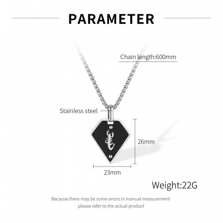 Colier inox Scorpion [12]