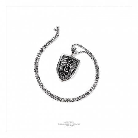 Colier inox scut 55 cm [14]