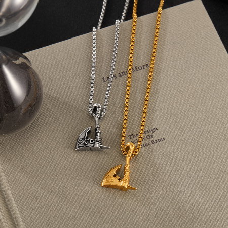 Colier inox Topor de Viking [8]