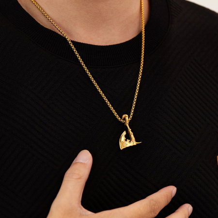 Colier inox Topor de Viking [6]