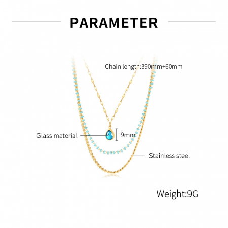 Colier inox triplu [9]