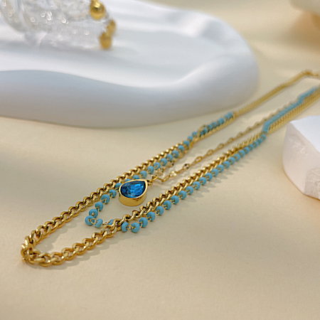 Colier inox triplu [2]