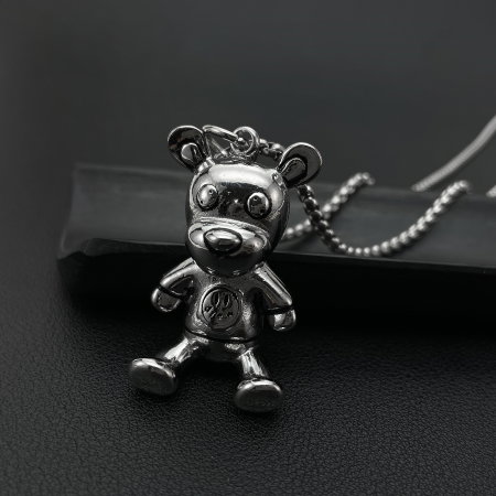 Colier inox Ursuleț Unisex [8]