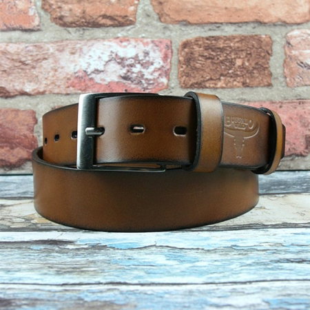 Curea barbati din piele naturala CRL01 - Latime 4 cm [3]