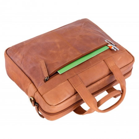 Geanta casual din piele naturala de calitate marca Always Wild - GEA411 [15]