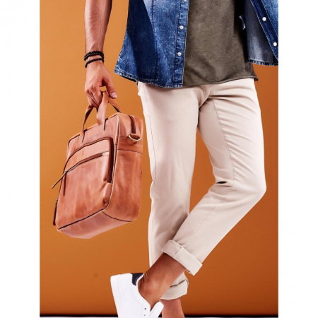 Geanta casual din piele naturala de calitate marca Always Wild - GEA411 [12]