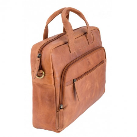 Geanta casual din piele naturala de calitate marca Always Wild - GEA411 [14]