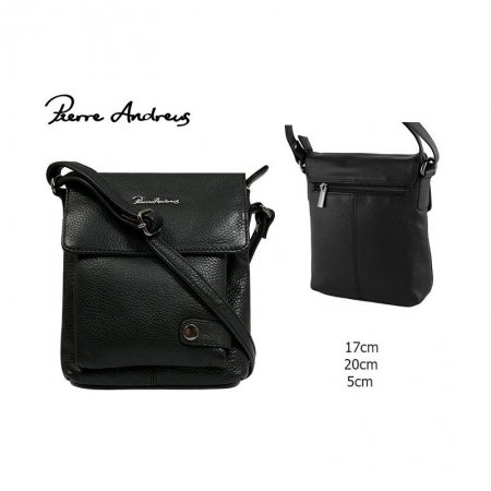 Geanta de umar pentru barbati din piele naturala Pierre Andreus [2]